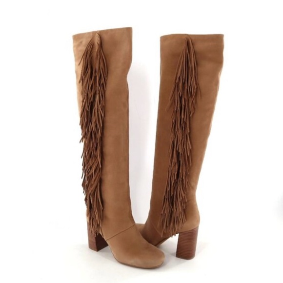 NWOT Beautiful suede fringe Sam Edelman boots! ✨ - Picture 1 of 6